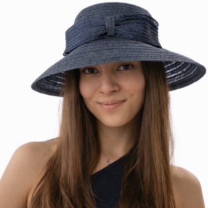 Dámský letní modry klobouk Audrey - Mayser