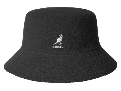 Černý klobouk Kangol Bermuda Bucket