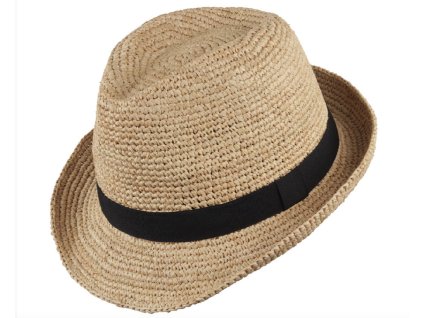 Klobouk trilby raffia - JAMBI