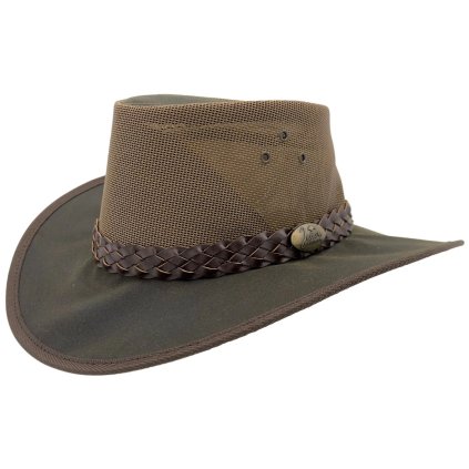 Jacaru Knockabout Breeze – australský outdoorový klobouk z voskované bavlny