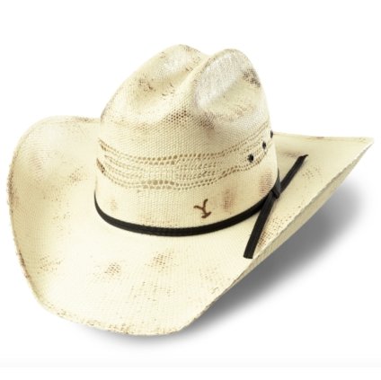 Slaměný western klobouk - Stars and Stripes - Nash