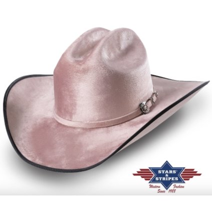 Western klobouk - Stars and Stripes - Belle