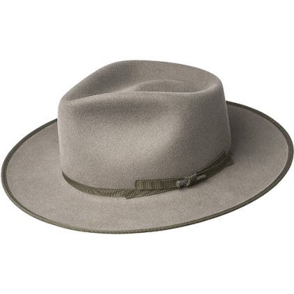 Westernový klobouk Bailey® Colver – Elite Finish, obšitá krempa, GREIGE