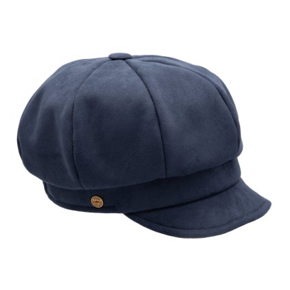 8-dílna dámská modrá bekovka od Mayser - Camila Newsboy Cap