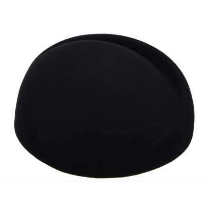 Dámská černá plstěná lodička - plstěný baret -  Seeberger