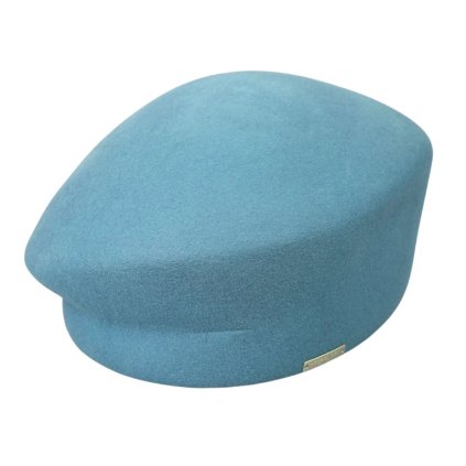 Dámská plstěná lodička aquamarine - plstěný baret -  Seeberger