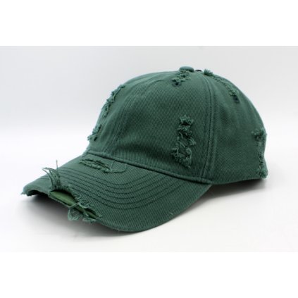 Zelená kšiltovka z bavlny - Baseball Cap