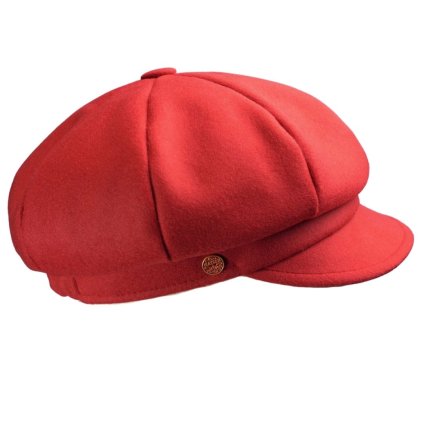 8-dílna dámská bekovka od Mayser - Camila Newsboy Cap Mohn