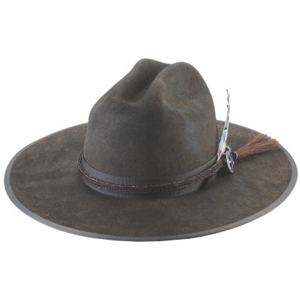 Bullhide Bangtail – plstěný klobouk Ash