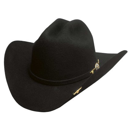 Bullhide El Avionado 6X – černý westernový plstěný klobouk