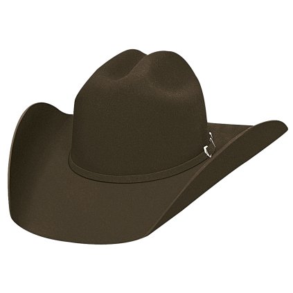Bullhide Appaloosa 2X – hnědý rodeo klobouk