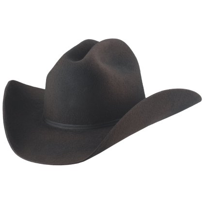 Bullhide Montana Ranch 4X – hnědý rodeo klobouk Premium Wool
