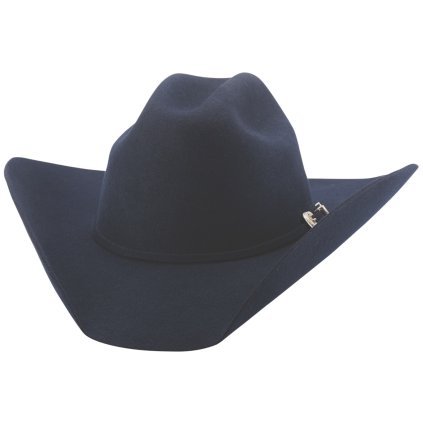 Westernový modrý klobouk KINGMAN 4x