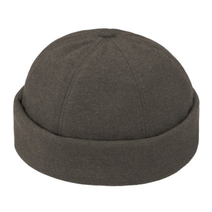 Unisex čepice docker taupe