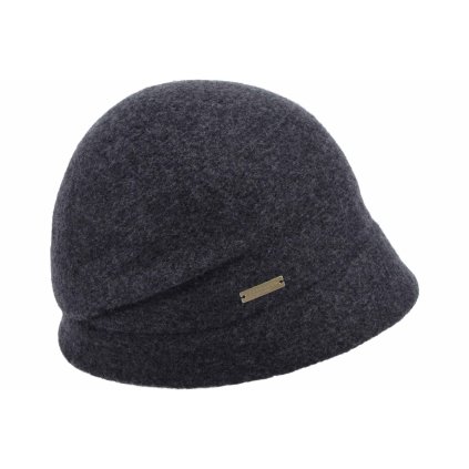Dámský klobouček z plstěné vlny – šedý | Seeberger
