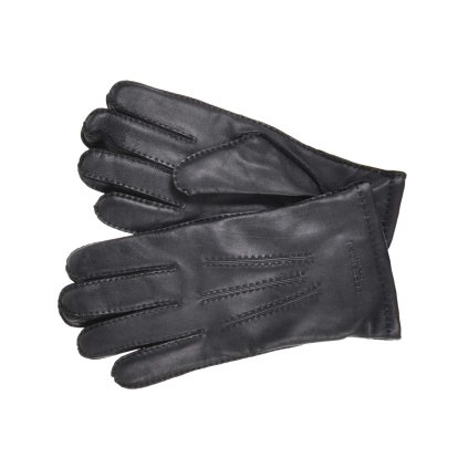 Pánské kožené rukavice Seeberger z jehněčí kůže – vlna/kašmír