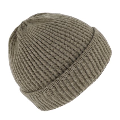 Unisex čepice Taupe Fiebig -  100 % vlna Merino