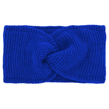 Dámská zimní čelenka - Fiebig Royal Blue