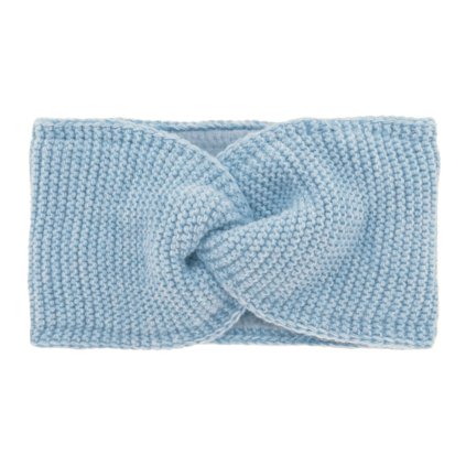 Dámská zimní čelenka - Fiebig Light Blue