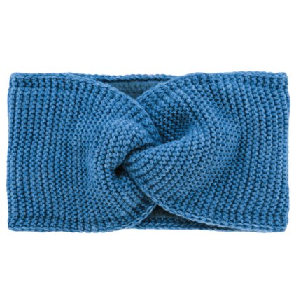 Dámská zimní čelenka - Fiebig Jeans Blue