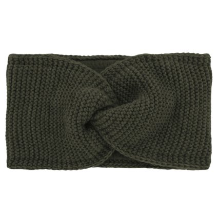 Dámská zimní čelenka - Fiebig Oliv