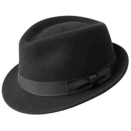 Bailey Wynn – černý trilby s malou krempou