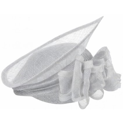 Fascinátor - šedý