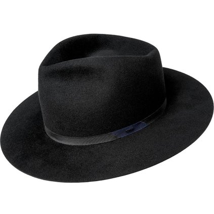 Pánský klobouk Bailey s teardrop korunou a rovnou krempou