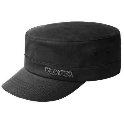 Bavlněná army kšiltovka Kangol Cotton Twill černá