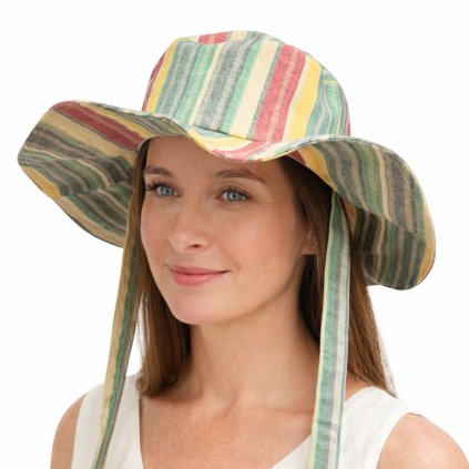 Dámský letní klobouk s velkou krempou - Seeberger