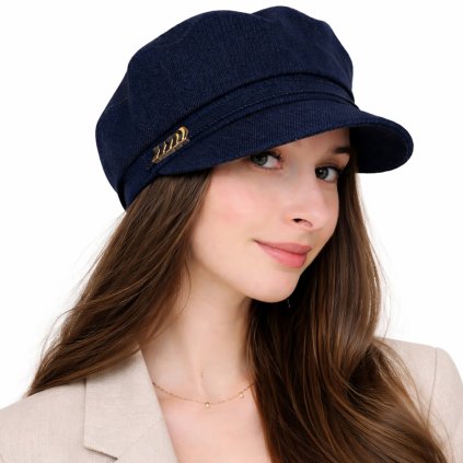 Dámská modrá bavlněná bekovka Denim - Seeberger