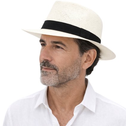 Letní fedora klobouk