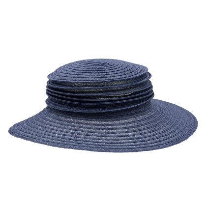 Dámský tmavé modrý letni klobouk Kailey - Mayser