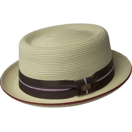 Pánský letní klobouk pork pie - Bailey Carver