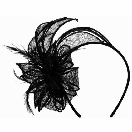 Fascinátor - černý