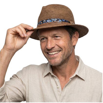 Letní slaměný fedora klobouk od Balke