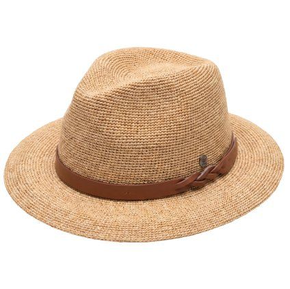 Letní slaměný fedora klobouk od Balke