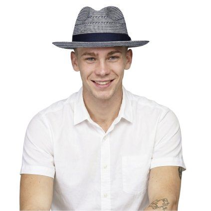Letní fedora klobouk - Bailey Eli Avion