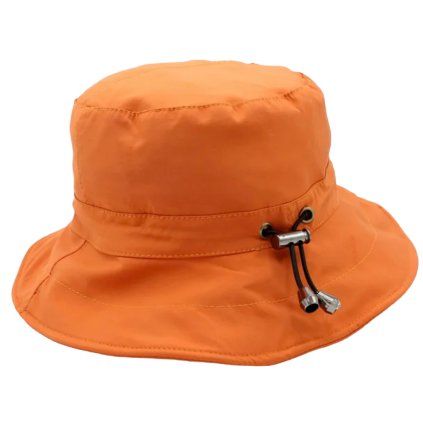 Nepromokavý dámský oranžový klobouk - Carlsbad Hat