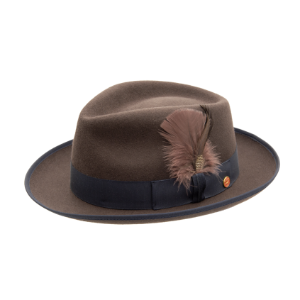 Hnědý klobouk Fedora - Mayser Jannes Truffel