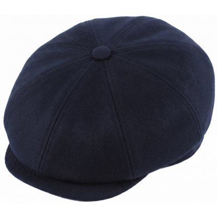 Modrá vlněná 8dílná bekovka – Carlsbad Hat