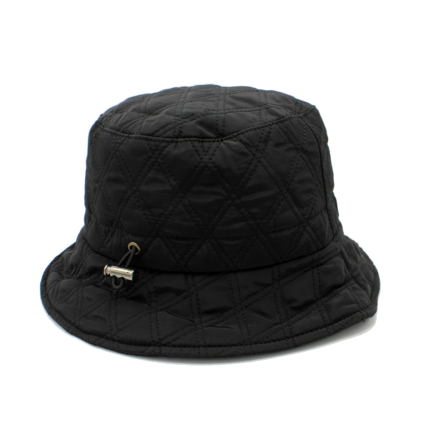 Nepromokavý dámský černý klobouk - Bucket Hat Carlsbad Hat