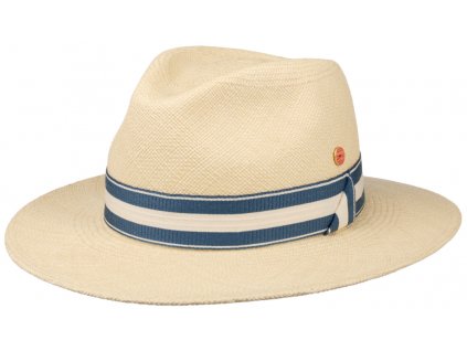 Luxusní klobouk Fedora - ručně pletený, UV faktor 80 -  Ekvádorská panama - Mayser Gedeon  Nature