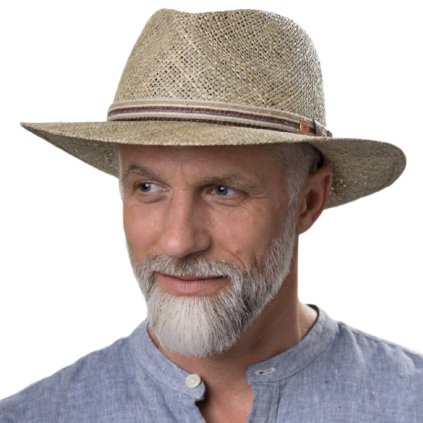 Letní fedora klobouk -  Mořská tráva - Mayser Calas