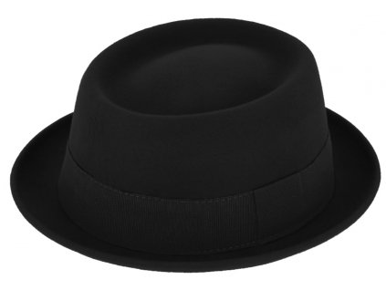 Plstěný klobouk porkpie - Fiebig