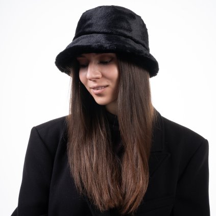 Luxusní chlupatý bucket hat Philippa -  Mayser