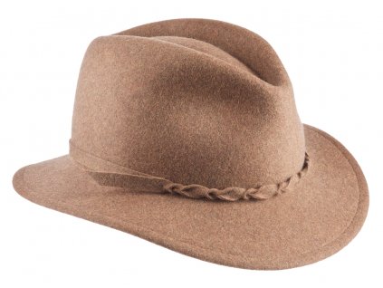 Dámský cestovní béžový zimní klobouk Dagmar - Mayser