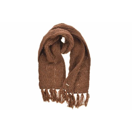 Velká háčkovaná šála od Seeberger s třásněmi