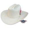Westernový bílý klobouk - CATTLEMAN