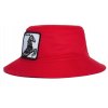 Černý bavlněný bucket hat -  Goorin Bros I'm a Little Hoarse